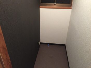 大竹市トイレリフォーム中